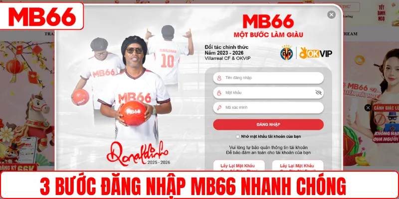 3 bước đăng nhập MB66 nhanh chóng