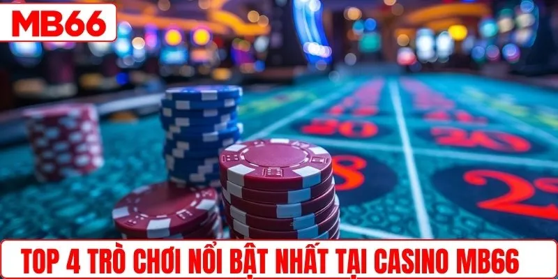 4 trò chơi được chơi nhiều nhất tại MB66