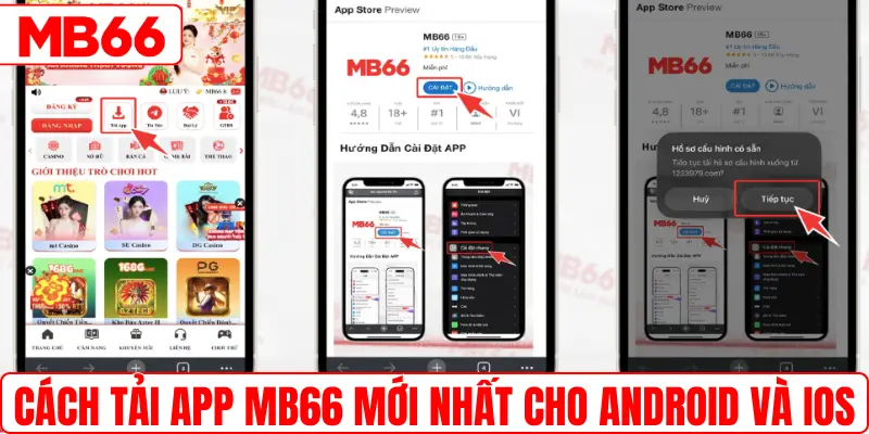 Cách tải app MB66 mới nhất cho Android và iOS