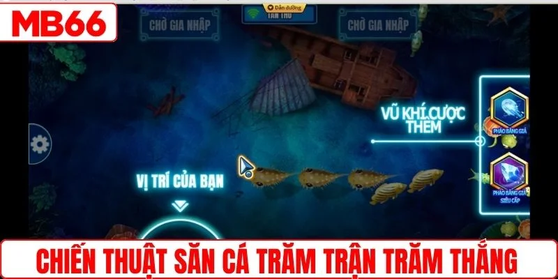 Chiến thuật săn cá trăm trận trăm thắng