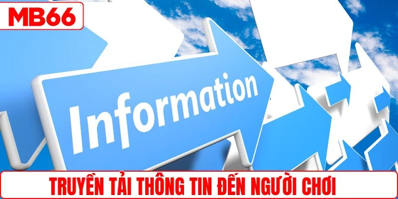 Cung cấp thông tin mới nhất đến thành viên