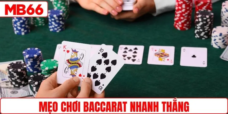 Mẹo cược baccarat thắng đậm