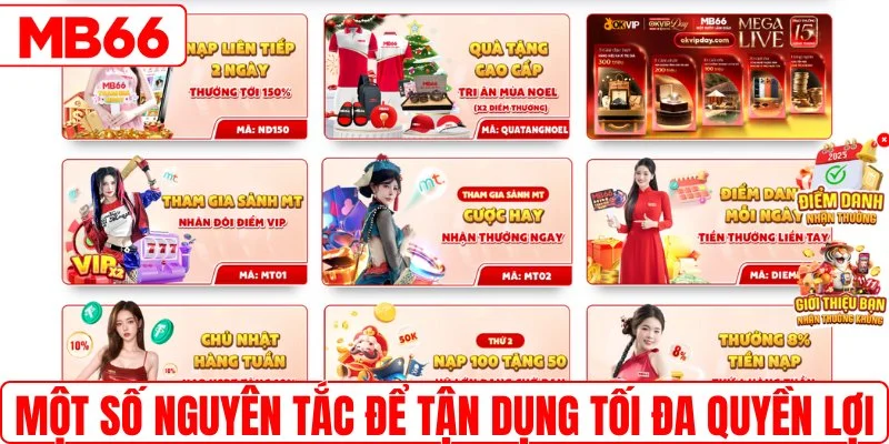 Một số nguyên tắc để tận dụng tối đa quyền lợi